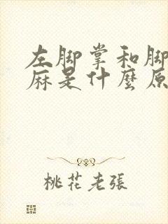 左脚掌和脚趾发麻是什么原因