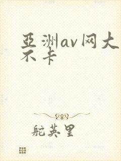 亚洲av网大全不卡