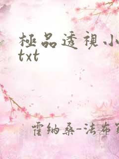 极品透视小仙医txt