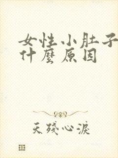 女性小肚子疼是什么原因