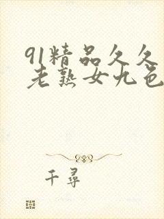 91精品久久久老熟女九色91
