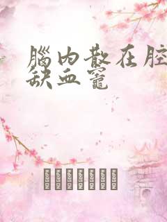 脑内散在腔隙性缺血灶