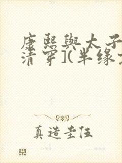 康熙与太子妃[清穿](半缘君)小说