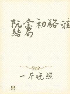 阮念初骆淮景大结局