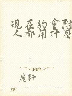 现在约会附近的人都用什么软件