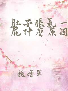 肚子胀气一直放屁什么原因