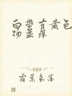 白带有黄色分泌物并痒