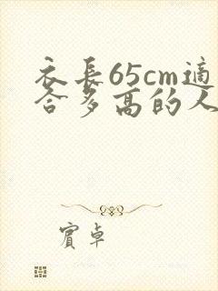 衣长65cm适合多高的人穿