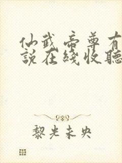 仙武帝尊有声小说在线收听