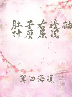 肚子右边抽疼是什么原因