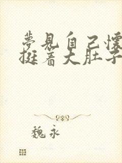 梦见自己怀孕了挺着大肚子要生了