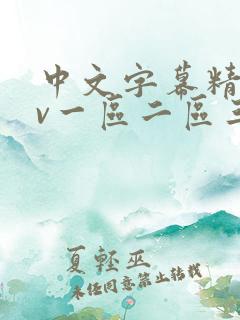 中文字幕精品av一区二区三区