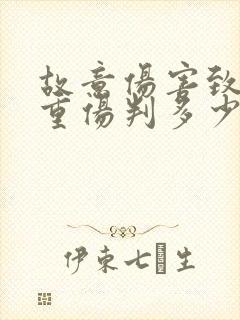 故意伤害致他人重伤判多少年