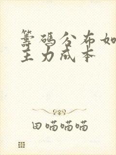 筹码分布如何看主力成本