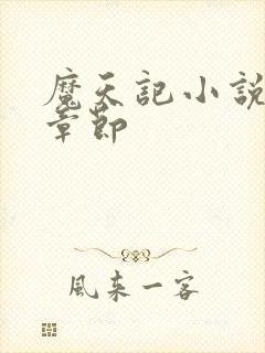 魔天记小说最新章节