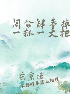 周公解梦掉头发一抓一大把