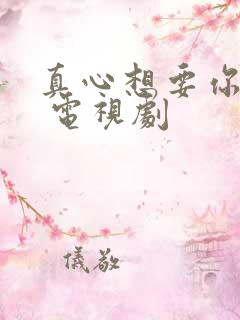 真心想要你幸福 电视剧