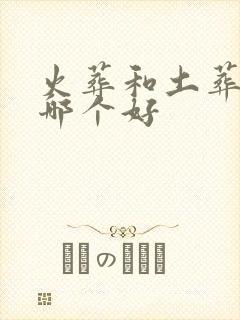 火葬和土葬到底哪个好