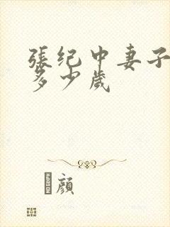 张纪中妻子王玎多少岁