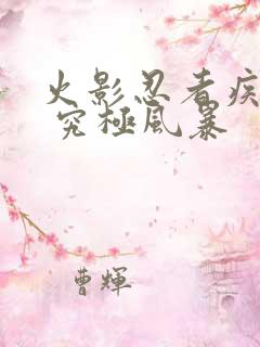 火影忍者疾风传 究极风暴