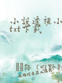 小说透视小村医txt下载