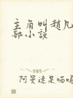 主角叫赵凡是哪部小说