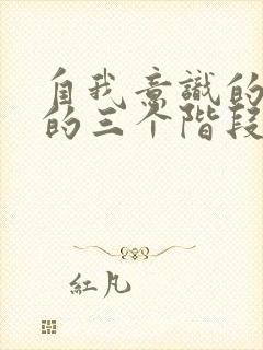 自我意识的发展的三个阶段