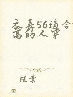 衣长56适合多高的人穿