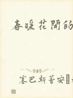 春暖花开的小说
