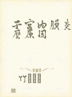 子宫内膜炎是什么原因