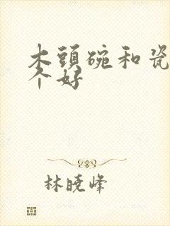 木头碗和瓷碗哪个好