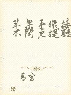 苹果手机接电话不开免提听不到声音