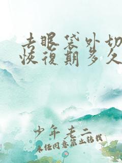 去眼袋外切手术恢复期多久