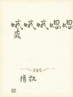 哦哦哦嗯嗯嗯好爽