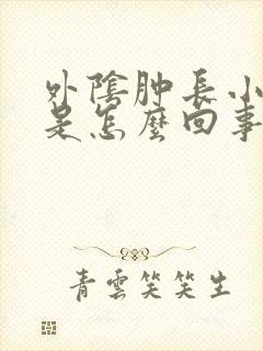 外阴肿长小疙瘩是怎么回事