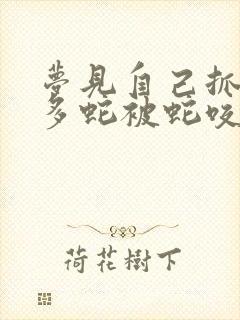 梦见自己抓了好多蛇被蛇咬