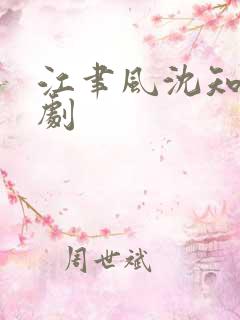 江聿风沈知秋短剧