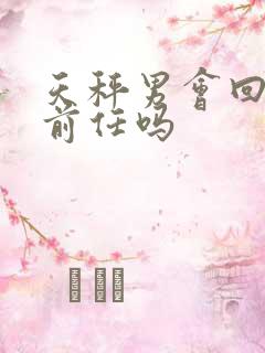 天秤男会回头找前任吗