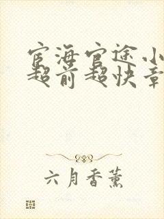 宦海官途小说 超前超快章节