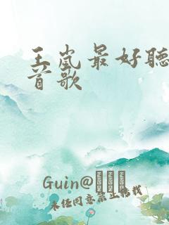 王岚最好听的十首歌