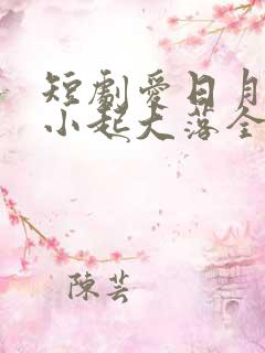 短剧爱日月蹉跎小起大落全集