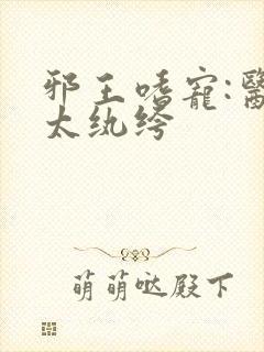 邪王嗜宠:医妃太纨绔