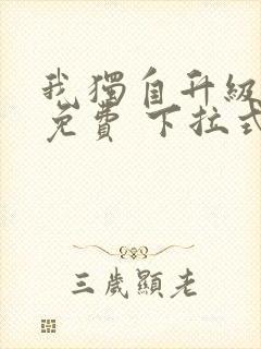 我独自升级漫画免费 下拉式