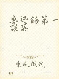 鲁迅的第一本小说集