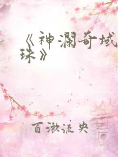 《神澜奇域无双珠》