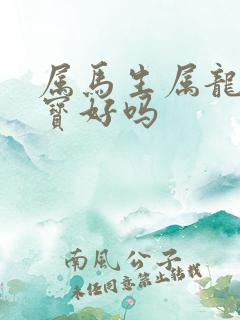 属马生属龙的宝宝好吗