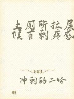 上厕所拉屎的时候有刺疼感怎么办