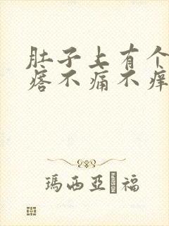 肚子上有个硬疙瘩不痛不痒