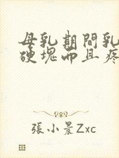 母乳期间乳房有硬块而且疼怎么回事