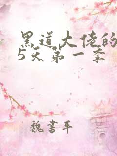 黑道大佬的365天第一季